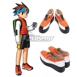 Details about   Rockman EXE Megaman Exe Cosplay Shoes Boots Costom Made  //