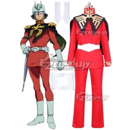 Mobile Suit Gundam AGE Char Aznable Uniform Cos Clothes Cosplay Costume# 