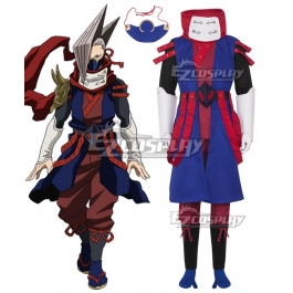 My Hero Academia Boku No Hero Akademia Edgeshot Shinya Kamihara Cosplay Costume No Pauldrons