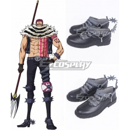 MINGCHUAN Whirl Cosplay Boots Shoes for ONE Piece Charlotte Katakuri MINGCHUAN Whirl Cosplay Boots Shoes for ONE Piece Charlotte Katakuri