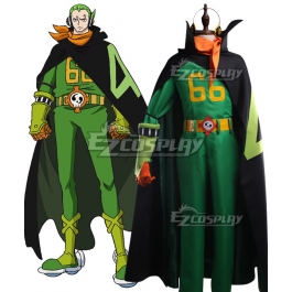 One Piece Germa 66 Vinsmoke Yonji Cosplay Costume