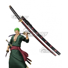 One Piece Roronoa Zoro Shusui Sword Scabbard Cosplay Weapon Prop