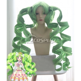 Green pigtail wig clearance