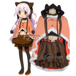 Puella Magi Madoka Magica The Movie Rebellion Nagisa Momoe Charlotte Bebe Cosplay Costume