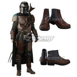 Star Wars Boba Fett Brown Cosplay Shoes
