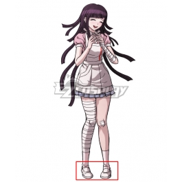 Super Danganronpa Dangan Ronpa 2 Mikan Tsumiki White Cosplay Shoes