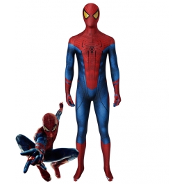 The Amazing Spider Man Spiderman Peter Parker Zentai Jumpsuit Cosplay Costume