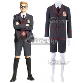 Raymonj Academy Uniform The Umbrella School Cosplay Costume Set Boys Girls Halloween Cosplay Outfit