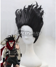 My Hero Academia Boku no Hero Akademia Chizome Akaguro Hero Killer Stain Black Cosplay Wig
