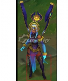 League Of Legends LOL Odyssey Karma Purple Shoes Cosplay Boots