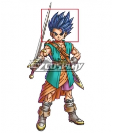 Dragon Quest VI Hero Blue Cosplay Wig