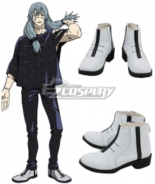 Jujutsu Kaisen Sorcery Fight Mahito Silver Cosplay Shoes