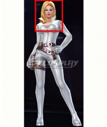 Marvel Future Fight Invisible Woman Susan Sue Storm Future Foundation Golden Halloween Cosplay Wig