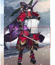 Fate Grand Order FGO Avenger Taira no Kagekiyo Sword Cosplay Weapon Prop