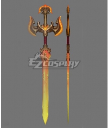 League of Legends LOL Lunar Beast Viego Sword Cosplay Weapon Prop