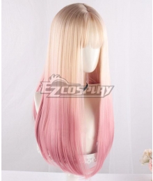Japan Harajuku Lolita Series Golden Pink Cosplay Wig - EWL162Y