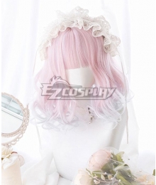 Japan Harajuku Lolita Series  Pink Cosplay Wig - EWL168Y