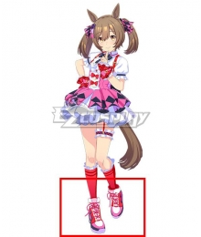 Uma Musume: Pretty Derby Game Smart Falcon Red Cosplay Shoes