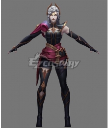 League of Legends LOL Resolute Sentinel Diana Cosplay Costume