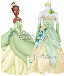 Disney Princess and the Frog Princess Tiana Edition B Halloween Party Cosplay Costume