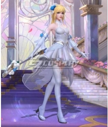 League of Legends LOL Crystal Rose Lux Cosplay Costume