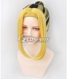 Tokyo Revengers Kazutora Hanemiya Black Golden Cosplay Wig C Edition