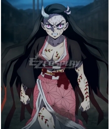 Demon Slayer Kimetsu No Yaiba Nezuko Demon Form Cosplay Costume
