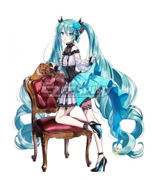 Vocaloid Rose Cage Hatsune Miku Cosplay Costume