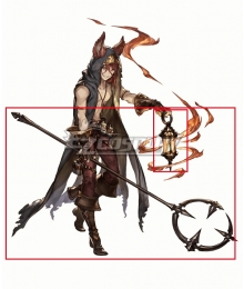 Granblue Fantasy Elmott Light And Weapon Cosplay Weapon Prop