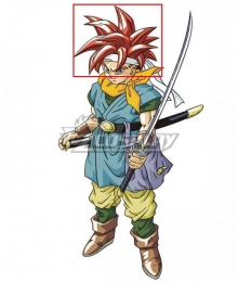 Chrono Trigger Cron Red Cosplay Wig