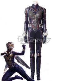 Marvel Ant Man 2: Ant Man and the Wasp Wasp Hope Van Dyne Cosplay Costume