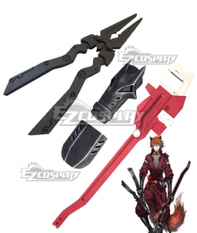 Arknights Chiave Wrench Pliers Cosplay Weapon Prop