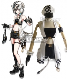 Arknights Cliffheart White Cosplay Costume