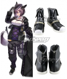 Arknights Dur-nar Black Cosplay Shoes