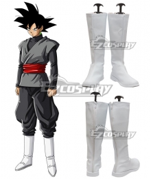 Dragon Ball Super Goku Black White Shoes Cosplay Boots