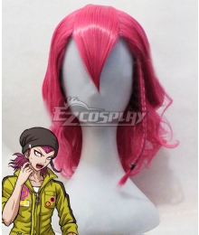 Danganronpa 2: Goodbye Despair Kazuichi Soda Pink Cosplay Wig