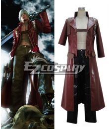Devil May Cry 3 Dante Cosplay Costume Updated Version - devil may cry dante halloween cosplay costume 3 roblox