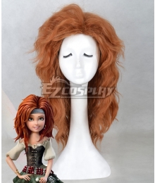 Disney Tinker Bell and the Pirate Fairy Zarina Orange Cosplay Wig