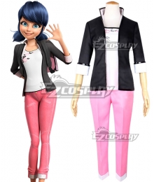 Miraculous Ladybug Marinette Deep Blue Cosplay Wig