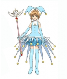  Cardcaptor Sakura: Clear Card Sakura Kinomoto Ball Battle Clothing Cosplay Costume