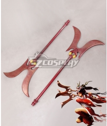 League of Legends LOL Blood Moon Akali The Fist Of Shadow Double Sickle Cosplay Weapon Prop