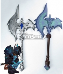 World of Warcraft WOW Shadowmourne Axe Cosplay Weapon Prop