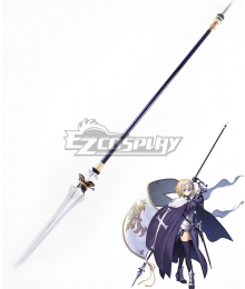 Fate Grand Order Ruler Joan of Arc Jeanne d'Arc Spear Cosplay Weapon Prop