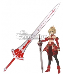 Fate Apocrypha Saber of Red Mordred Sword Cosplay Weapon Prop