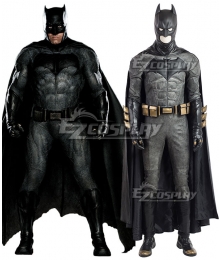 DC Justice League Movie Batman Bruce Wayne Cosplay Costume - No Boot, Mask