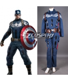 Captain America Cosplay Costume New