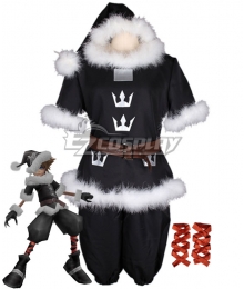 Kingdom Hearts Christmas Sora CT Valor Santa Form Cosplay Costume
