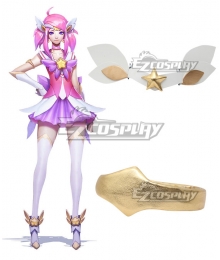 League of Legends Star Guardian Lux Cosplay Accessory Prop - Armbands and Headwear