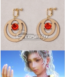 Final Fantasy Terra Branford Golden Earrings Cosplay Accessory Prop
