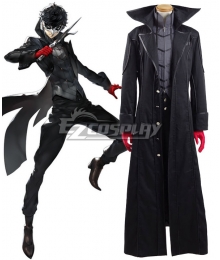 Persona 5 Joker Protagonist Akira Kurusu Ren Amamiya Black Cosplay Wig